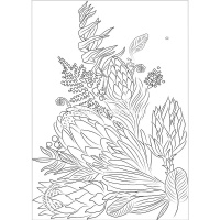 Папка д/акварельных набросков "Акварельные этюды. Цветы" А4 10л акварельная бумага 200г/м2 Р-2047 от магазина "Карандаш"