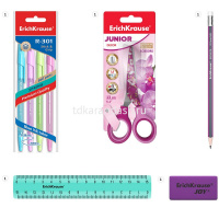 Набор настольный "Mini Desk. Pastel" 18,5х10,5х24см 8 предметов, вращающийся, пластик, мятный 53690 от магазина "Карандаш"