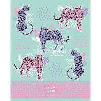 Тетрадь А5 48л клетка "Big cats" на скобе 5 дизайнов 48Т5В1/066418 от магазина "Карандаш"