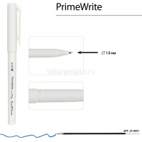 Ручка шариковая "PointWrite Milky" 0,7мм синяя, на масляной основе 20-0461/01 от магазина "Карандаш"