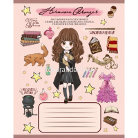 Тетрадь А5 12л клетка "Гарри Поттер" на скобе 5 дизайнов 12Т5В1/067382 от магазина "Карандаш"