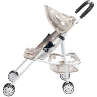 Коляска для куклы 48х26х52см сидячая с козырьком металл Y23108103 от магазина "Карандаш"