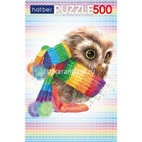 Пазлы 500 эл. "Premium. Совушки" 33х48см 500ПЗ2_17062/071090 от магазина "Карандаш"