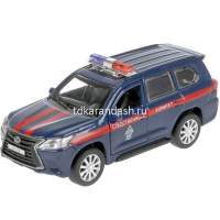 Машина "Lexus LX-570. Следственный комитет" синяя, инерционная, металл 12см (открывающиеся двери) от магазина "Карандаш"