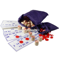 Русское лото "Узоры" 23x17х6,5см металл (90 бочонков, 24 карточки, 150 фишек, 1 мешочек) 01917 от магазина "Карандаш"