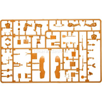 Модель "Советский мотоцикл М-72 с коляской и экипажем" 6,8см 138 детелаей 3639 от магазина "Карандаш"
