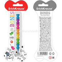 Карандаш сегментный "Bones" HB корпус пластик, разноцветный, в блистере 48053 от магазина "Карандаш"