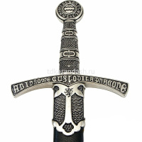 Меч средневековый 109см в ножнах, металл/пластик DE-6201 от магазина "Карандаш"