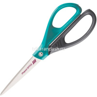 Ножницы 21см "Essentials Green Deco" сталь, ручки пластик, эргономичные, цвет ассорти 468101 от магазина "Карандаш"