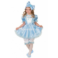 Карн.костюм Мальвина р.32 рост 122см (платье, панталоны, бант) 7026-122-64 от магазина "Карандаш"