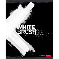 Тетрадь А5 96л клетка "Взмах кистью" на скобе выборочный лак 5 дизайнов 080271 от магазина "Карандаш"