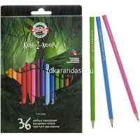 Картинка Карандаши 36 цветов "Dino" шестигранные дерево, картон 3595 от магазина "Карандаш" Карандаши 36 цветов "Dino" шестигранные дерево, картон 3595 от магазина "Карандаш"