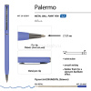 Ручка шариковая "Palermo" 0,7мм синяя, автомат, корпус фиолетовый, металл 20-0250/11 от магазина "Карандаш"
