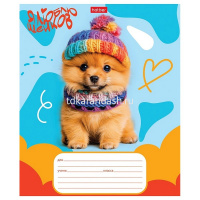 Тетрадь А5 12л клетка "Мы-пёсики!" на скобе 5 дизайнов 12Т5В1/089268 от магазина "Карандаш"