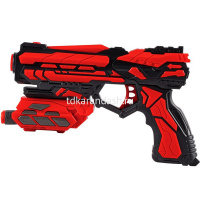 Пистолет 21х20см с патронами 6шт, пластик JB0208884 от магазина "Карандаш"