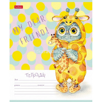 Тетрадь А5 12л линия "Кигуруми" на скобе 5 дизайнов 12Т5В2/074102 от магазина "Карандаш"