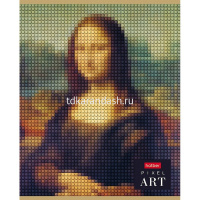 Тетрадь А5 96л клетка "Пиксель АРТ" на скобе 5 дизайнов 080256 от магазина "Карандаш"