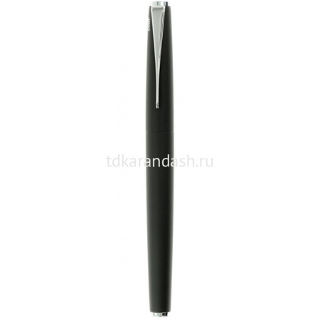 Ручка РП "Lamy Studio 067" M черная, корпус матовая сталь, металл 4000451 от магазина "Карандаш"