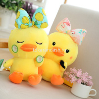 Уточка с бантиком 25см 3 вида MW2264 от магазина "Карандаш"