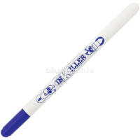 Ручка капиллярная "Inkiller" 0,7мм синяя, двусторонняя (стирает перьевую ручку) 41414 от магазина "Карандаш"