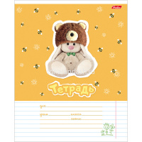 Тетрадь А5 12л линия "Зайка Ми. Выпуск №2" на скобе 5 дизайнов 12Т5B2/12079 от магазина "Карандаш"