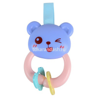 Коврик развивающий 47х36х9см голубой, текстиль/пластик (свет, звук) JB0333577 от магазина "Карандаш"