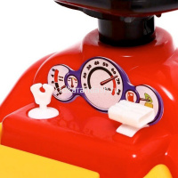 Каталка-автомобиль "Cool Riders" 68х34х47см с клаксоном, красная, пластик 4263_Red/ОР от магазина "Карандаш"