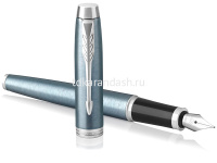 Ручка РП "Parker IM Metal Light Blue Grey CT" F 1931648 от магазина "Карандаш"