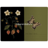 Тетрадь А5 40л клетка "Flora. Лесные ягоды" прошитый блок матовая ламинация Soft Touch 7-40-001/169 от магазина "Карандаш"