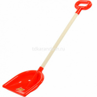 Лопатка детская 67,4см пластик, деревянная ручка 41975/УТМ01089388 от магазина "Карандаш"