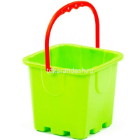 Ведро "Крепость" малое 10х10х9см пластик, 2 цвета 3287 от магазина "Карандаш"