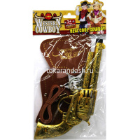 Набор оружия "Ковбой" 4 предмета 33х20см пластик/пвх 11289-24 от магазина "Карандаш"