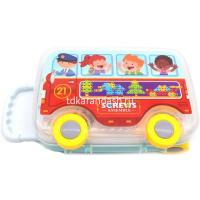 Конструктор - мозаика 183 детали 4 в 1, в чемодане, 25х17см 201217-105 от магазина "Карандаш"