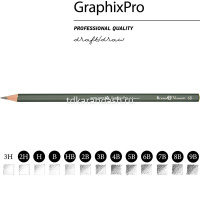 Набор карандашей чернографитных 12шт "GraphixPro" 2H-9В 21-0039 от магазина "Карандаш"