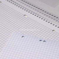 Тетрадь А4 120л клетка "Кракелюр" на спирали ламинация Soft-touch, 3 цветных разделителя 088299 от магазина "Карандаш"