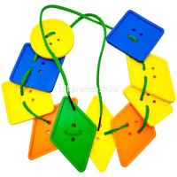 Конструктор блочный "Пуговицы" Y9743-19 от магазина "Карандаш"