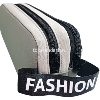 Пенал "Keep do it" 21х10х7см прямоугольный, 2 отделения, 1 карман, текстиль, с ручкой, 3 цвета 11643 от магазина "Карандаш"