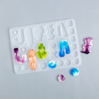 Молд силиконовый "Ассорти №3" 176х125мм SMER-09 от магазина "Карандаш"