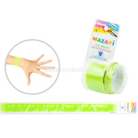 Слэп-браслет 40см светоотражающий, желтый M-7206 от магазина "Карандаш"