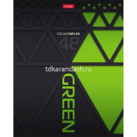 Тетрадь А5 48л клетка "ColourSpace" на скобе выборочный лак 5 дизайнов 48Т5вмВ1/075303 от магазина "Карандаш"