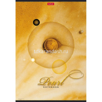 Тетрадь А4 80л линия "Pearl" на скобе матовая ламинация 3 дизайна 083005 от магазина "Карандаш"
