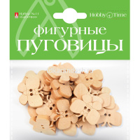 Набор фигурные пуговицы "Бабочки" №11 2-534 от магазина "Карандаш"