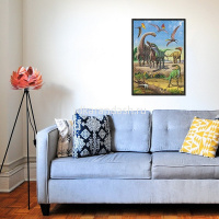 Пазлы 1000 эл. "Premium. Эра динозавров" 48х68см 1000ПЗ2_18432/071117 от магазина "Карандаш"