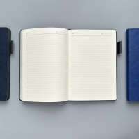 Ежедневник недатированный А5 "Boston" 272стр., синий, серый срез, искусственная кожа 3-228/18 от магазина "Карандаш"