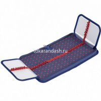 Пенал "Гарри Поттер" 20х14х4см прямоугольный, одностворчатый, 2 откидные планки, ткань 079798 от магазина "Карандаш"