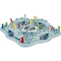 Игра настольная "Пингвины" 27х27см (игровое поле, фигурки пингвинов 16шт.) 707-36 от магазина "Карандаш"