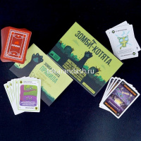 Игра настольная "Зомби-котята" 17х11см (61 карта) 915608 от магазина "Карандаш"