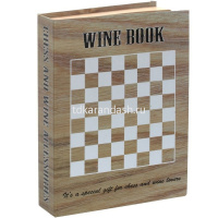 Набор сомелье с шахматами (штопор, кольцо, дозатор, нож для снятия фольги) 16х4х21см 714153 от магазина "Карандаш"