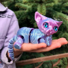Фигурка 3D "Кошка" 17см подвижная, пластик, 6 цветов 11265-24 от магазина "Карандаш"
