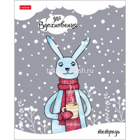 Тетрадь А5 18л линия "Для Вдохновения" на скобе тиснение 5 дизайнов 18Т5тВ2/063108 от магазина "Карандаш"